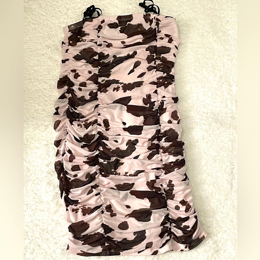 5/$10 Animal Print Mini Dress, Size Small